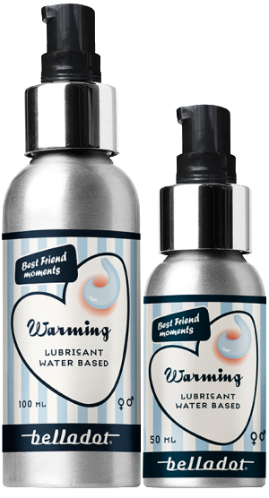 Warming – water-based lubricant